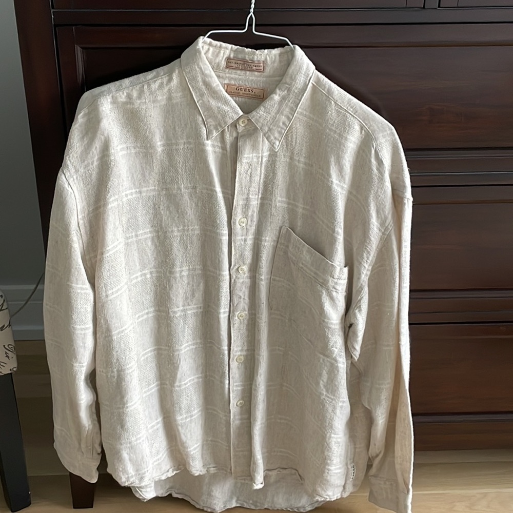 Guess shirt size L breathable
